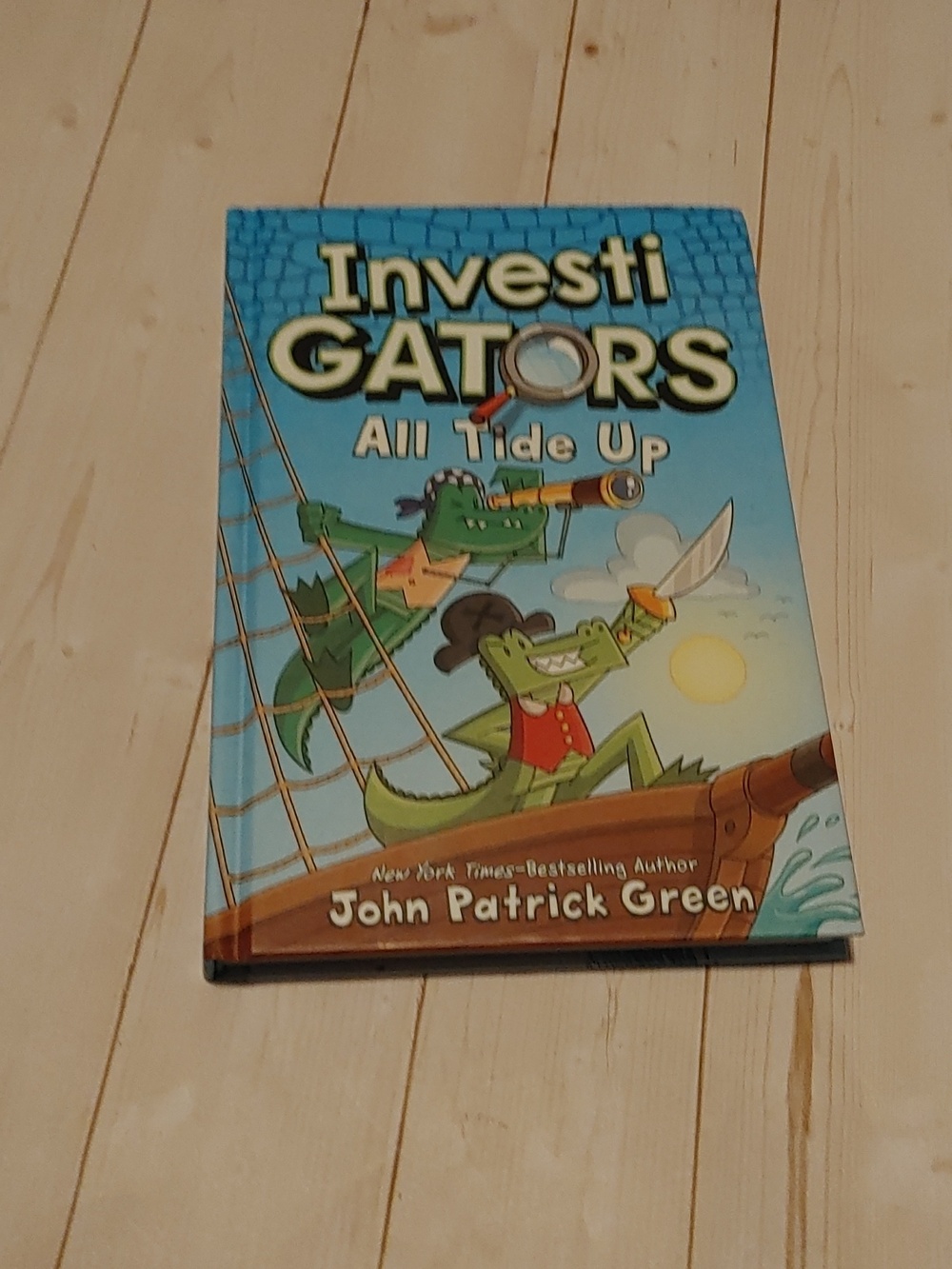 InvestiGators All Tide Up Kids Children Graphic Novel Book John Patrick Green